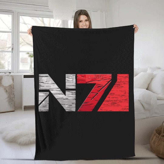 Mass Effect N7 Essential Fleece Blankets