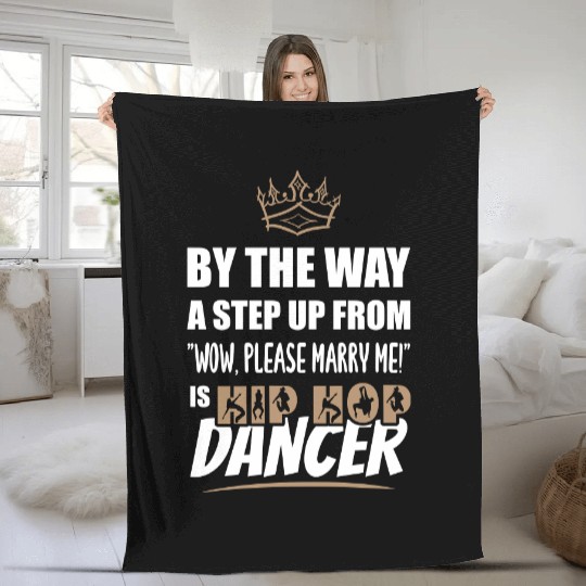 Hip hop Dancer / Teacher is the most attractive Fleece Blankets