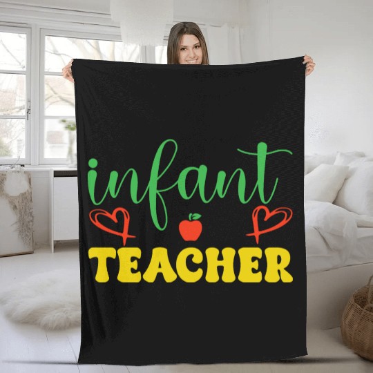infant teacher Fleece Blankets