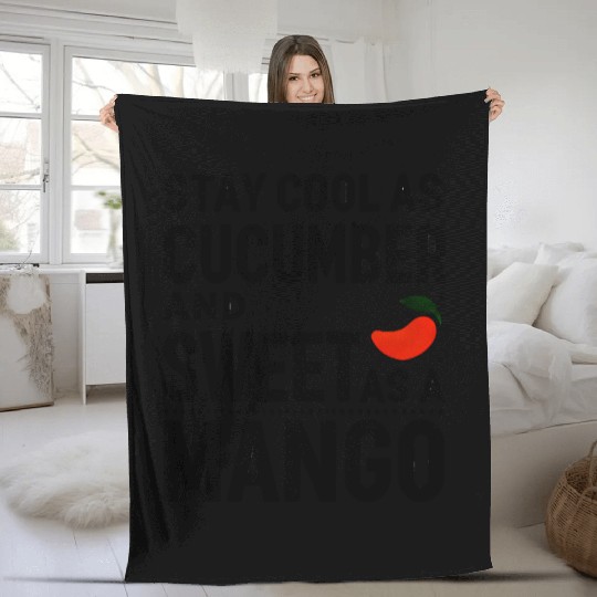 mango Fleece Blankets