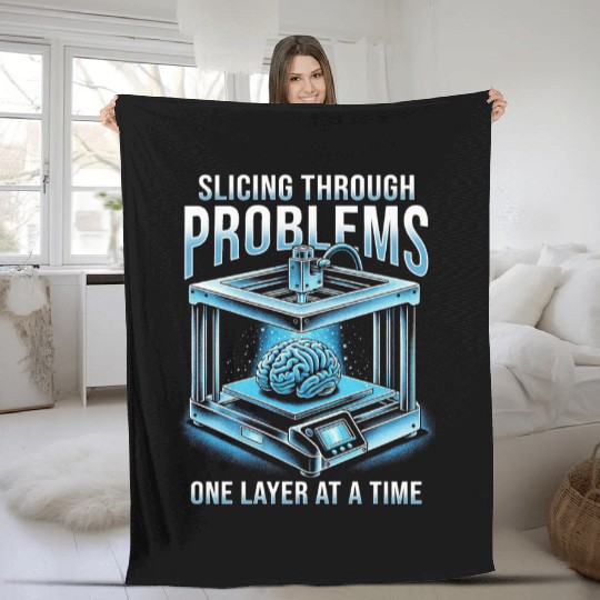3D Print 3D Engineer Fleece Blankets