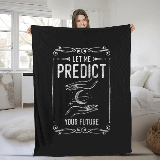 Card Reader Horoscope Spiritual Reader Fleece Blankets