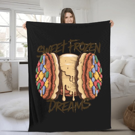 Ice Cream Dream Fleece Blankets