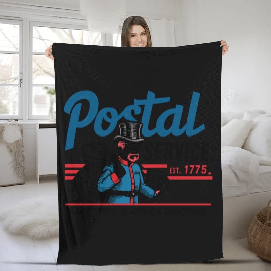 Save the Postal Service - Support Postal Workers Fleece Blankets