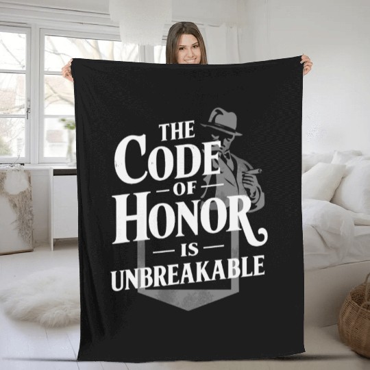 Mobster Gangster Mafia Organized Crime Boss Fleece Blankets