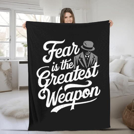 Mobster Gangster Mafia Organized Crime Boss Fleece Blankets