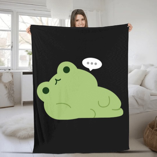 Tired Frog Fleece Blankets
