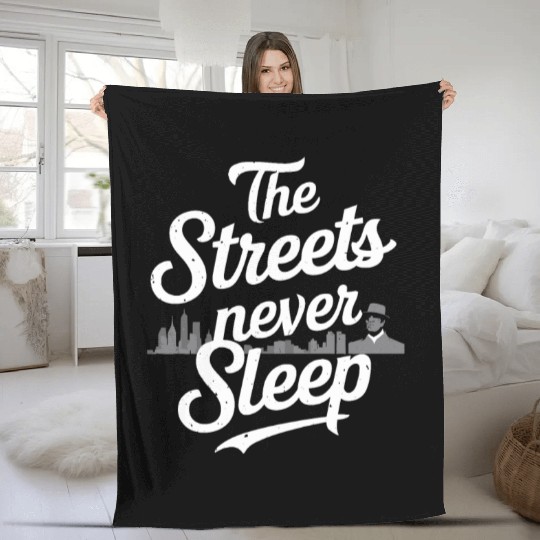 Mobster Gangster Mafia Organized Crime Boss Fleece Blankets