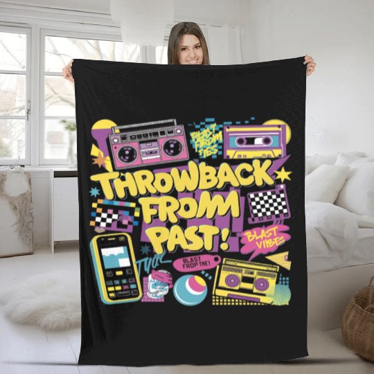 Early 90s and 2000s | Y2K fashion Fleece Blankets
