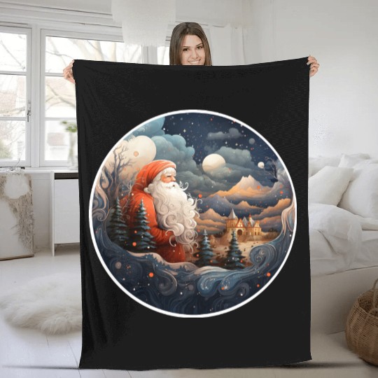 Welcome to the North Pole Fleece Blankets