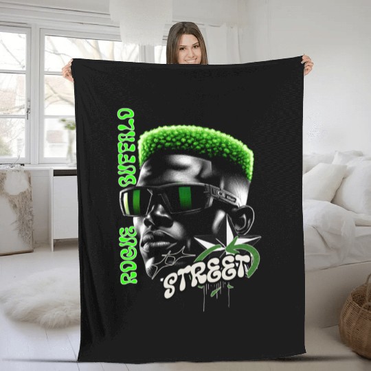 ROGUE BUFFALO STREET WEARE Fleece Blankets
