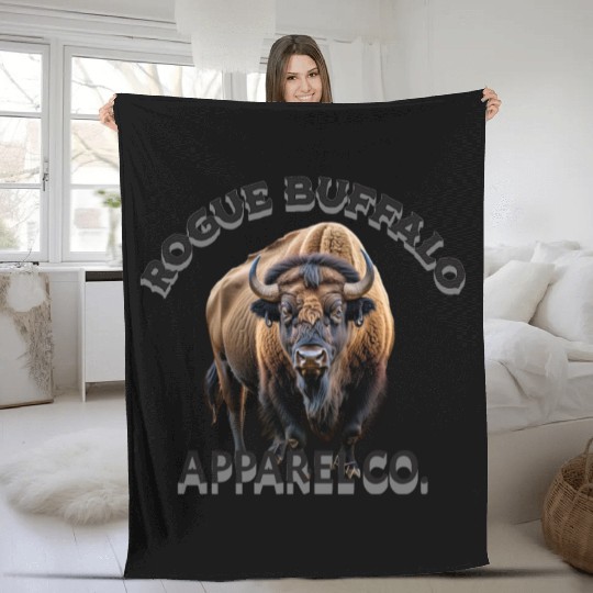 ROGUE BUFFALO -BUFFALO Fleece Blankets