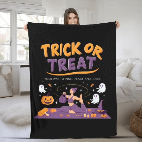 Trick or Treat Fleece Blankets