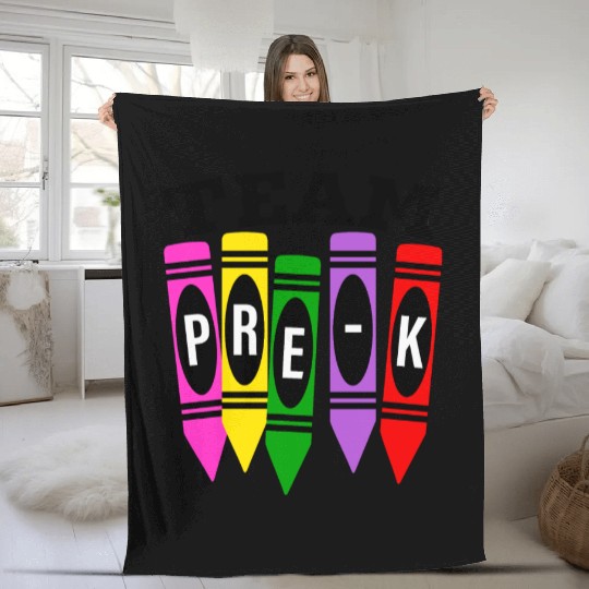 Pre-K Team - Preschool Teacher Fleece Blankets
