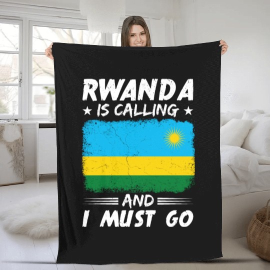 American Crafted Rwandan Powered Rwanda Fleece Blankets