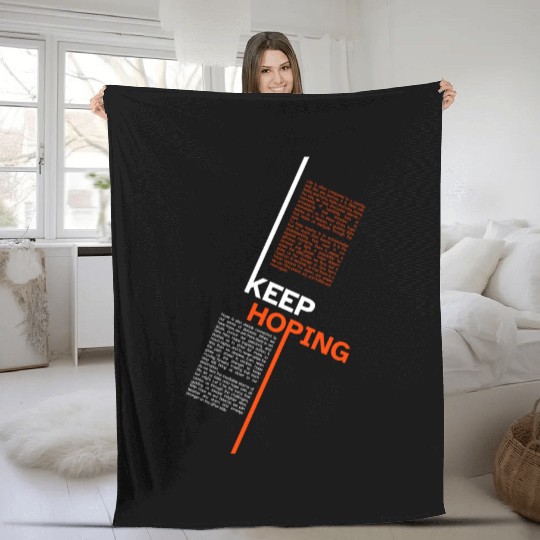 Hopeful Horizons Fleece Blankets