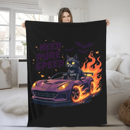 Best typography inspirational design Fleece Blankets