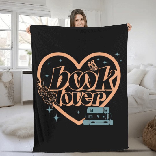 Book Lover Fleece Blankets