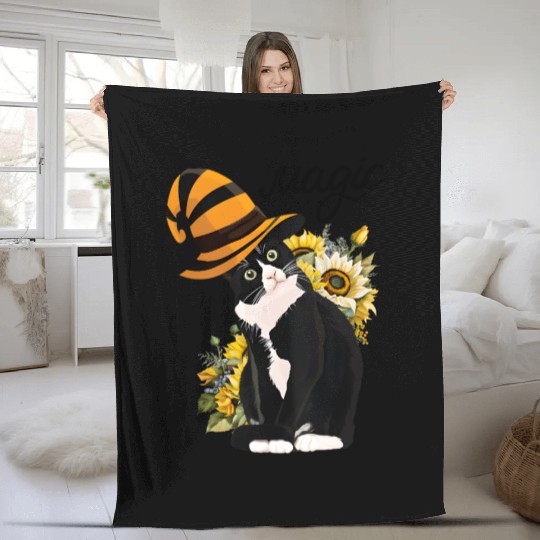 Magic Cat Fleece Blankets