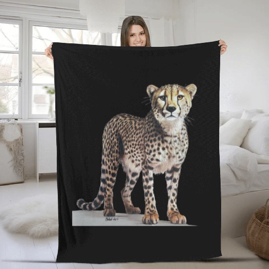 Cheetah Fleece Blankets