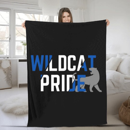 Wildcats Pride Go Fleece Blankets