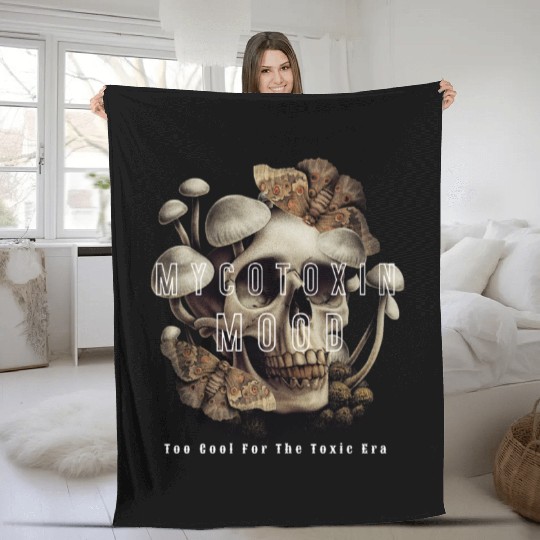 Too Cool For The Toxic Era Funny gift Fleece Blankets