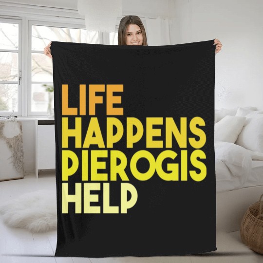Pierogi Lover Polish Dumpling Pierogies Poland Fleece Blankets