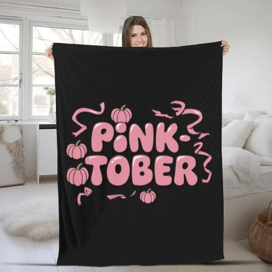 Boo for the Cure Fleece Blankets