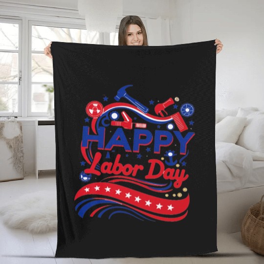 Labor Day Fleece Blankets