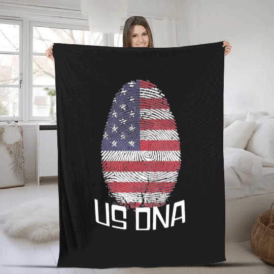 US DNA - Love America Fleece Blankets
