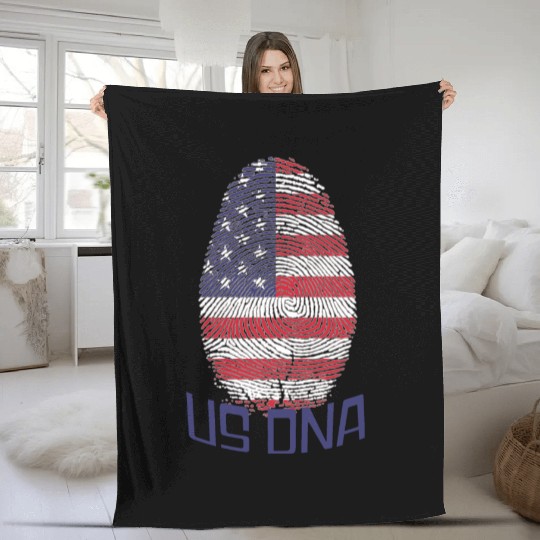 US DNA - Love America Fleece Blankets