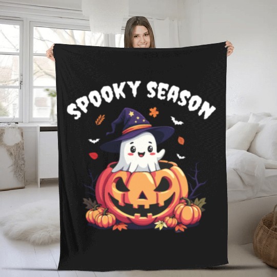 Spooky Season Fleece Blankets