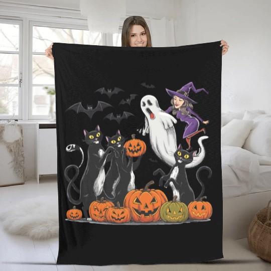 halloween Fleece Blankets