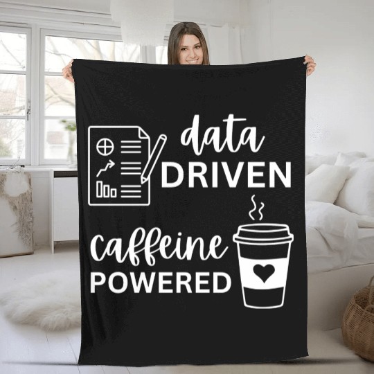 Data Driven Caffeine Powered Fleece Blankets