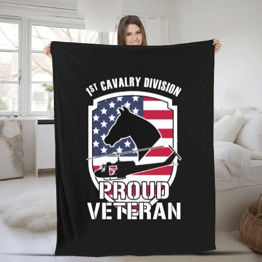 US ARMY VIETNAM VETERAN Fleece Blankets