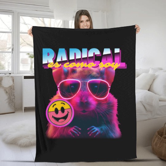 Hilarious "Radical es como soy" – Cheers to Comedy Fleece Blankets