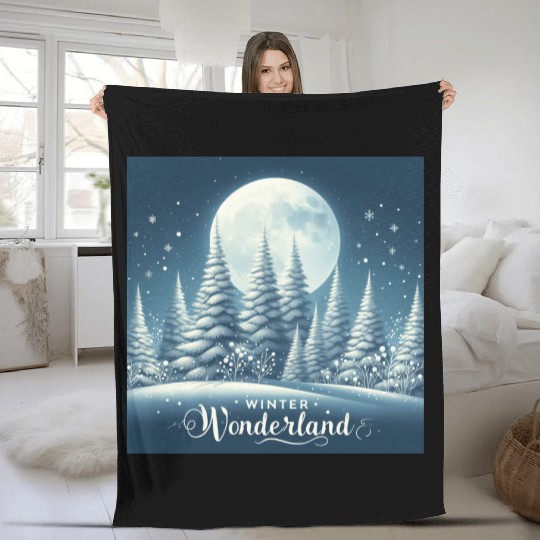 Winter Wonderland Fleece Blankets