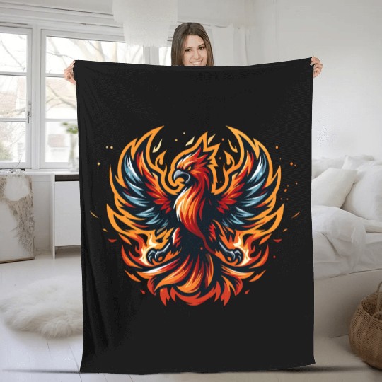Phoenix Fleece Blankets