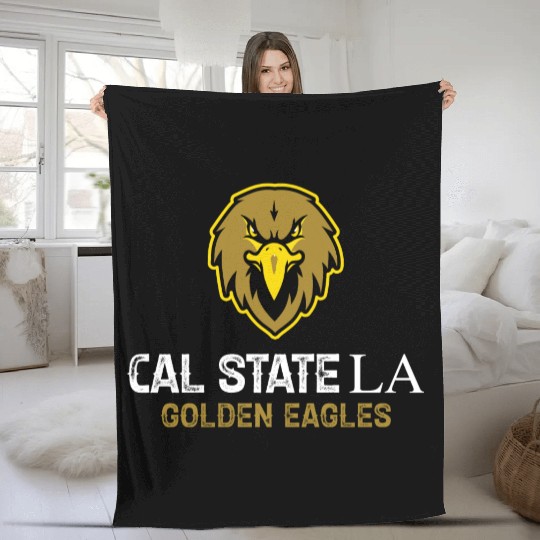 Cal State Los Angeles Golden Eagles Fleece Blankets