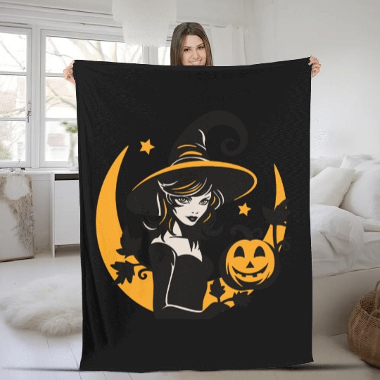 Witch Fleece Blankets