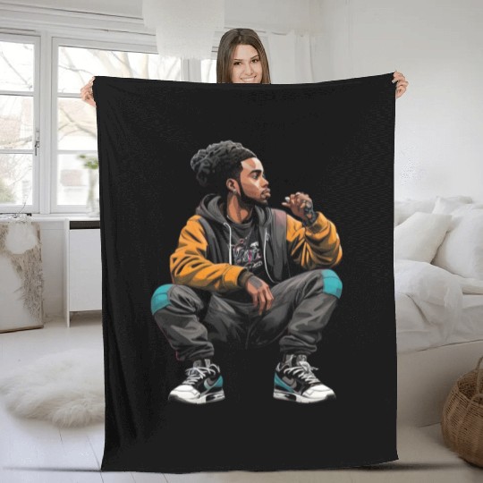 Dance mix Fleece Blankets