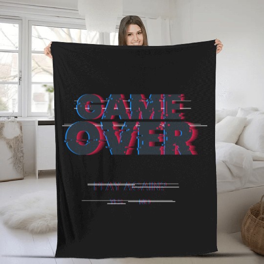 GameOver Fleece Blankets
