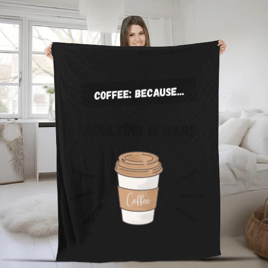 Coffee Fleece Blankets