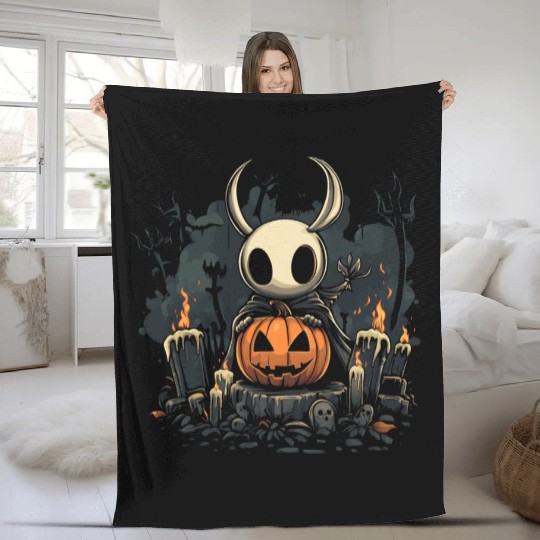 Spooky Hollow Knight Fleece Blankets