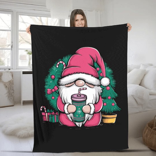 santa claus Fleece Blankets