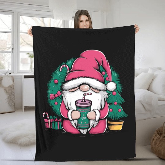 santa claus Fleece Blankets