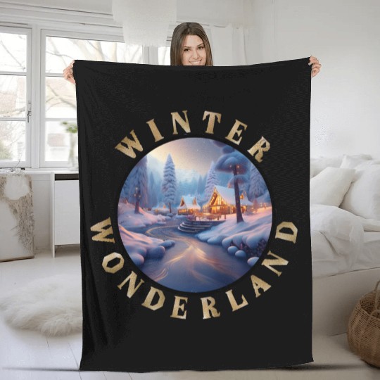 Winter Wonderland Fleece Blankets
