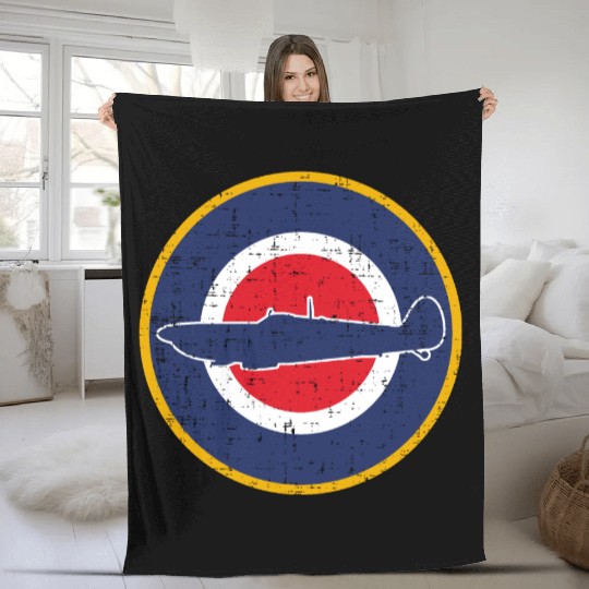 Supermarine Spitfire: Icon of the Skies Fleece Blankets