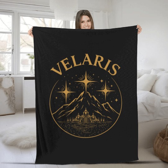 Velaris – Dreamy Night Court Fleece Blankets