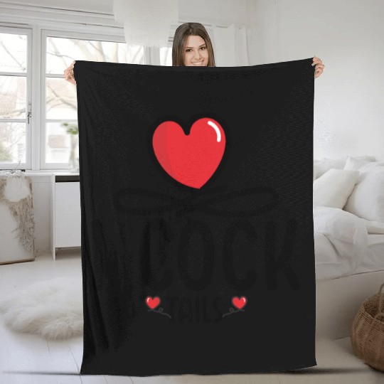 Funny I Love Cocktails 5 Fleece Blankets